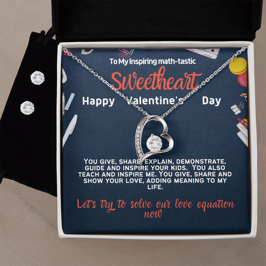 For My Math-tastic Wife or Girlfriend on Valentine's Day.
