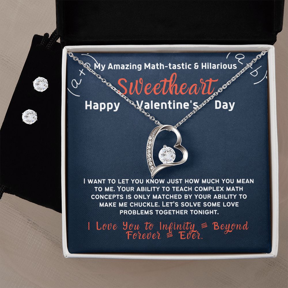For My Math-tastic Wife or Girlfriend on Valentine's Day.