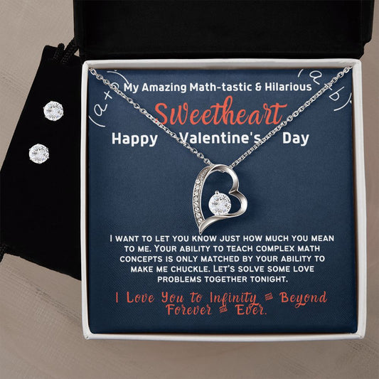For My Math-tastic Wife or Girlfriend on Valentine's Day.