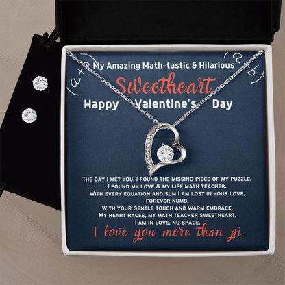 For My Math-tastic Wife or Girlfriend on Valentine's Day.