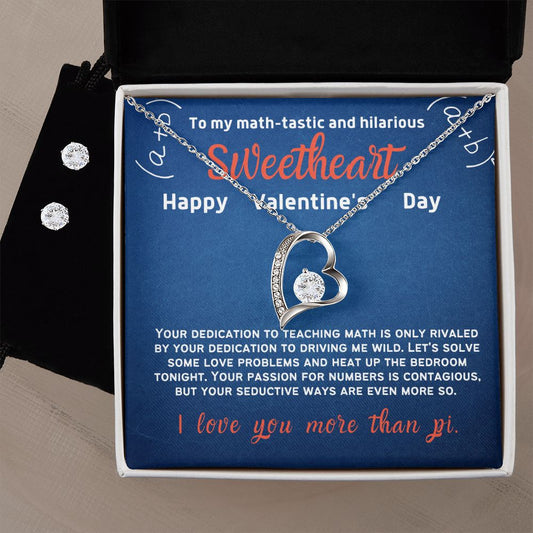 For My Math-tastic Wife or Girlfriend on Valentine's Day.