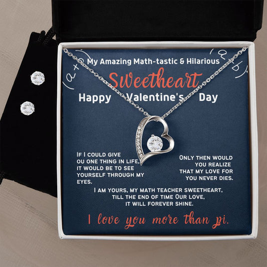 For My Math-tastic Wife or Girlfriend on Valentine's Day.