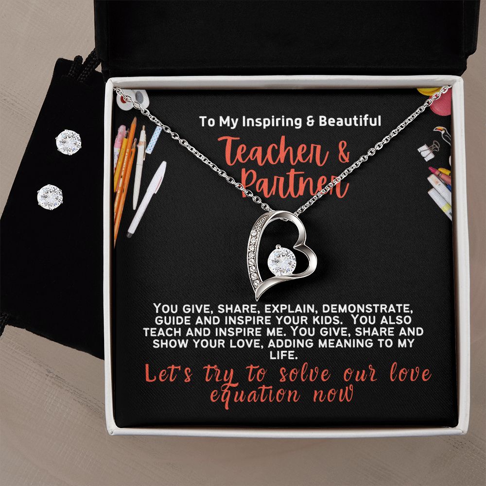 For My Math-tastic Wife or Girlfriend on Valentine's Day.