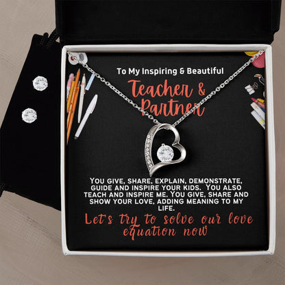 For My Math-tastic Wife or Girlfriend on Valentine's Day.
