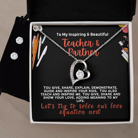 For My Math-tastic Wife or Girlfriend on Valentine's Day.