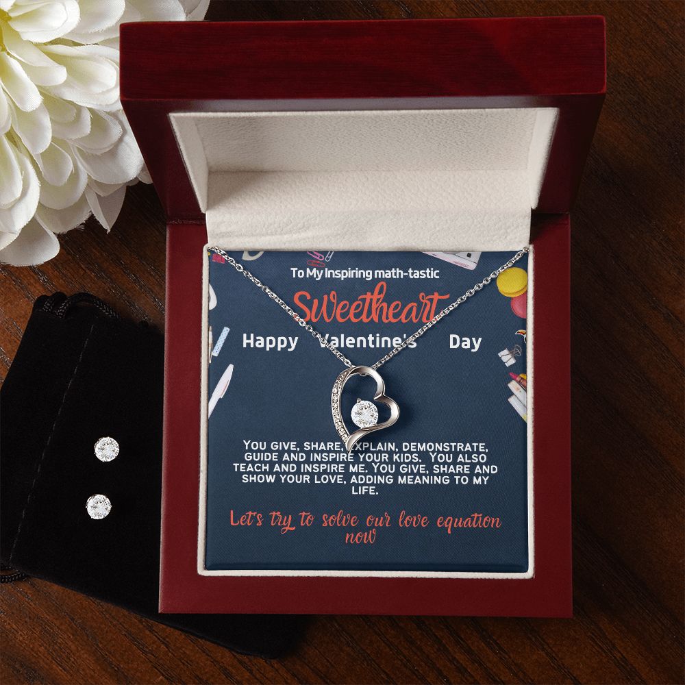 For My Math-tastic Wife or Girlfriend on Valentine's Day.