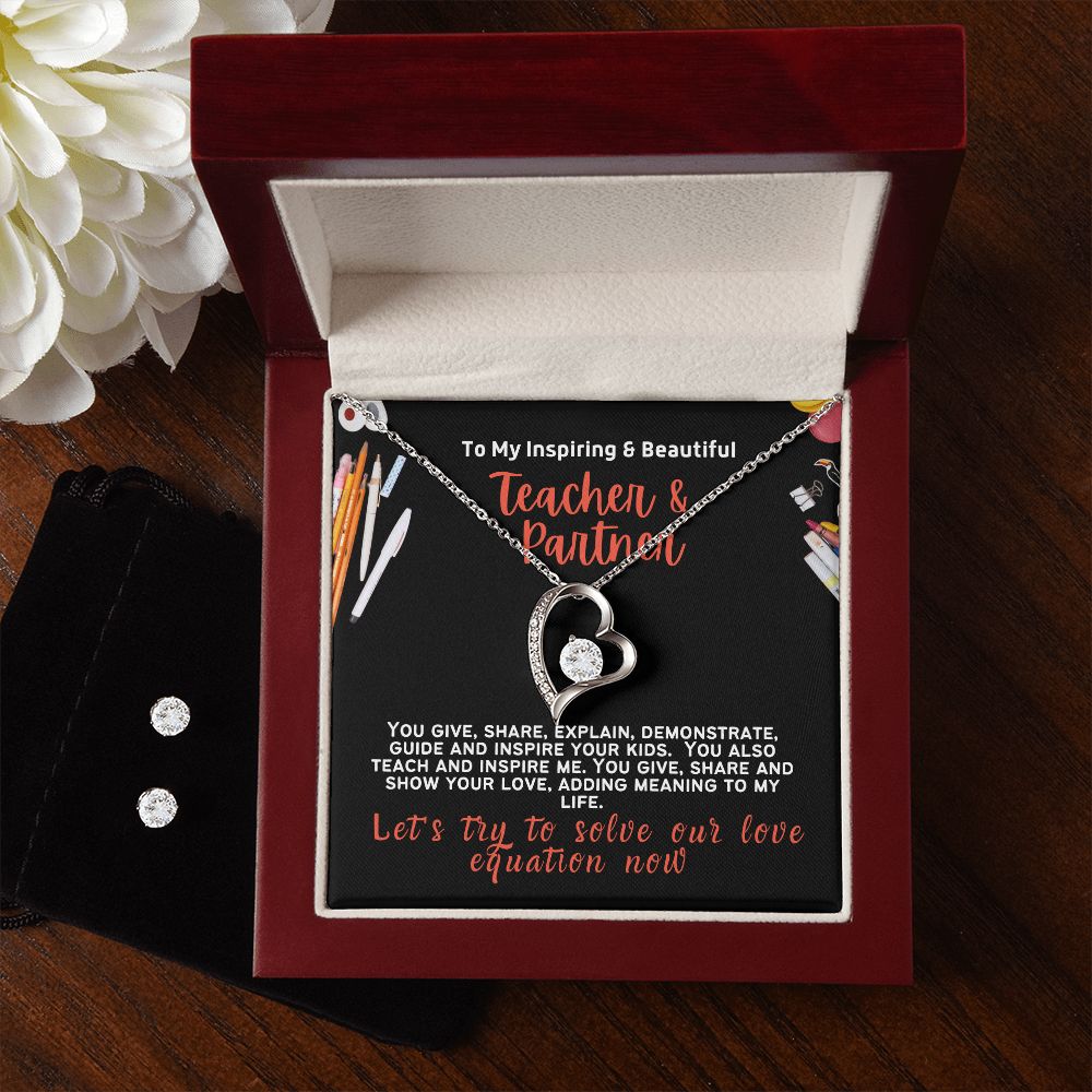 For My Math-tastic Wife or Girlfriend on Valentine's Day.