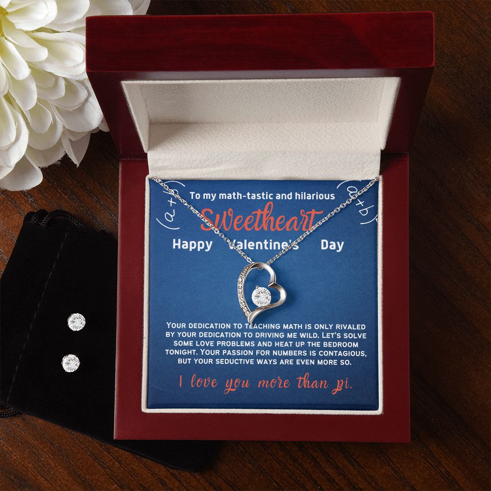 For My Math-tastic Wife or Girlfriend on Valentine's Day.