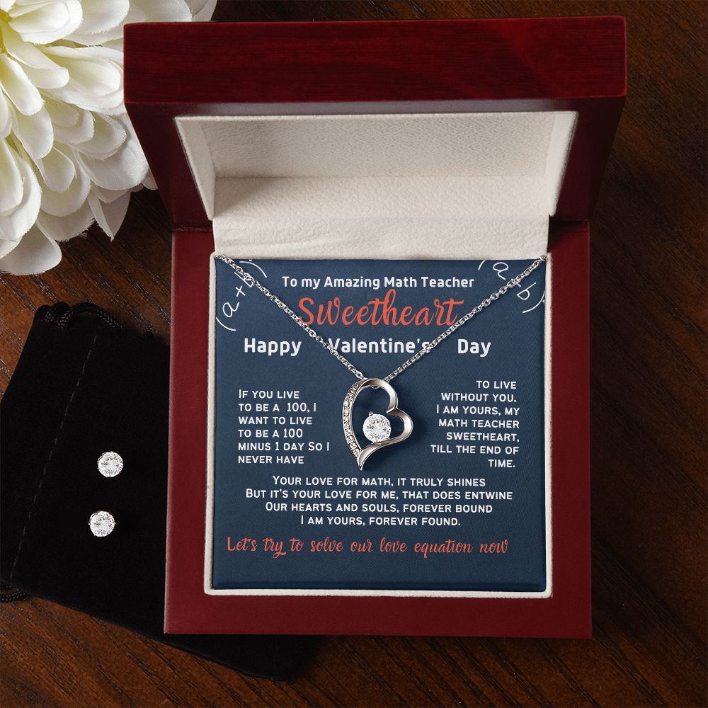 For My Math-tastic Wife or Girlfriend on Valentine's Day.