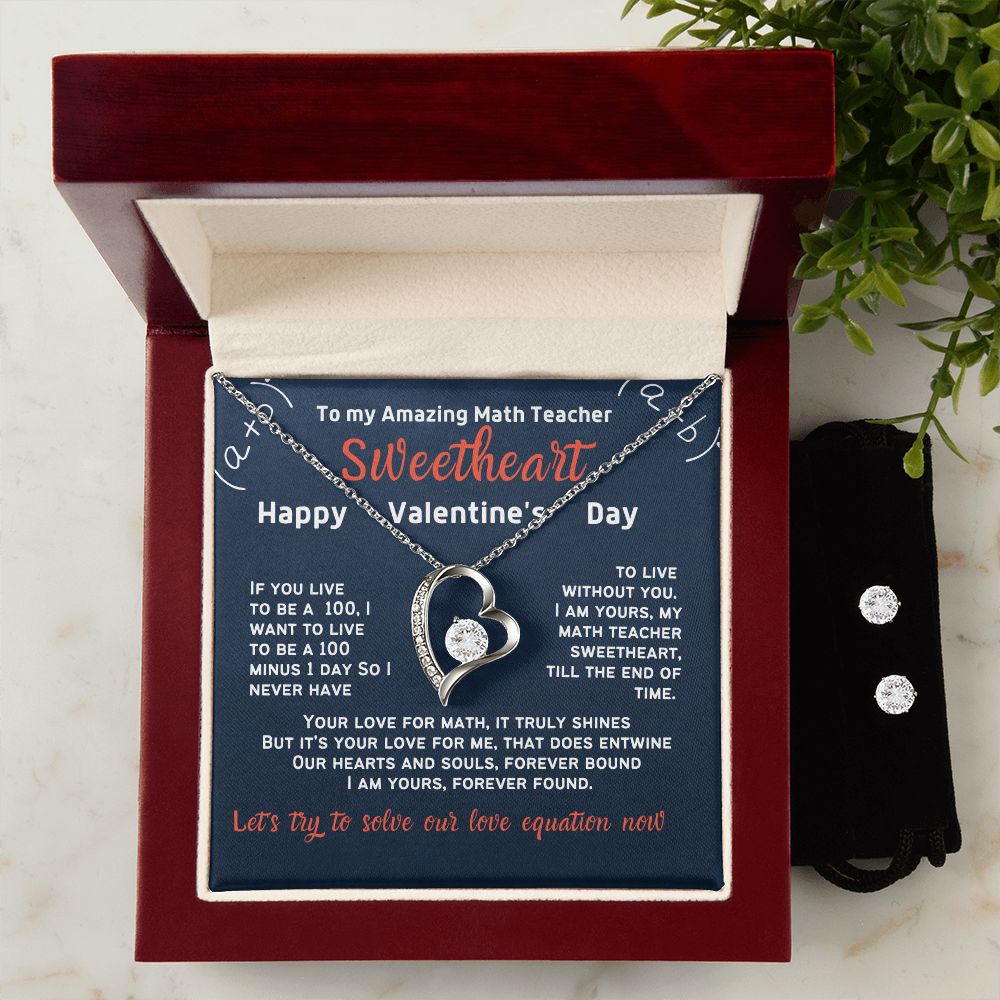 For My Math-tastic Wife or Girlfriend on Valentine's Day.