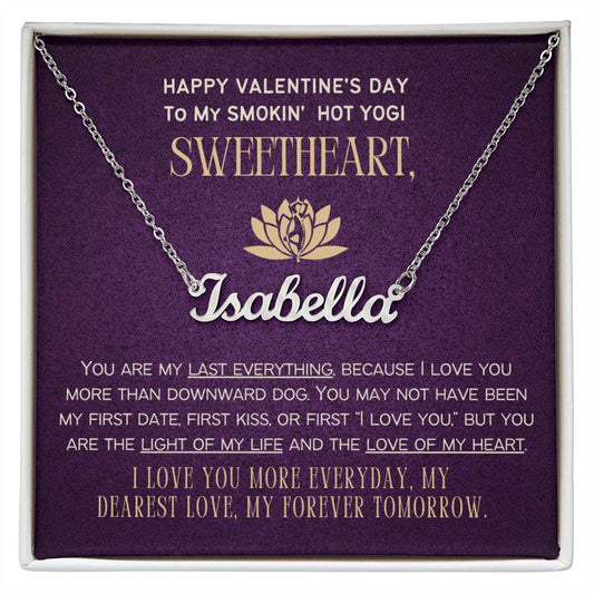 To My Smokin' Hot Yogi Wife or Girlfriend.