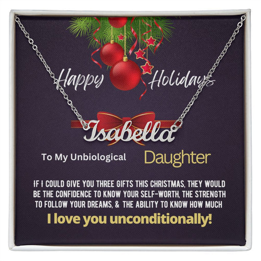 To My Unbiological Daughter