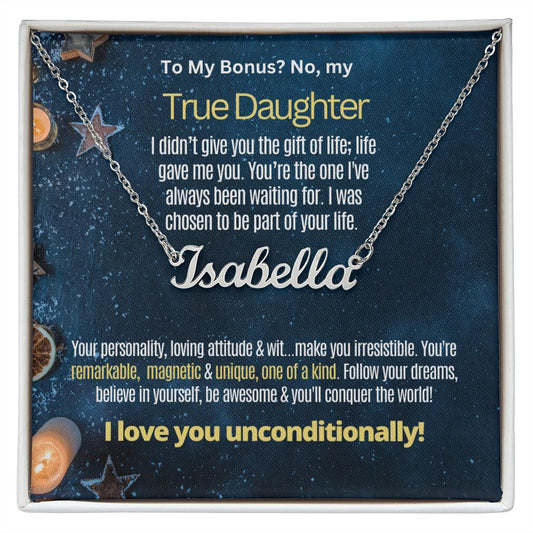 Ny bonus but true daughter