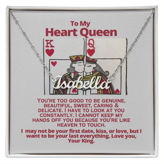 To My Wife or Girlfriend, me heart queen on this Vlentine's Day