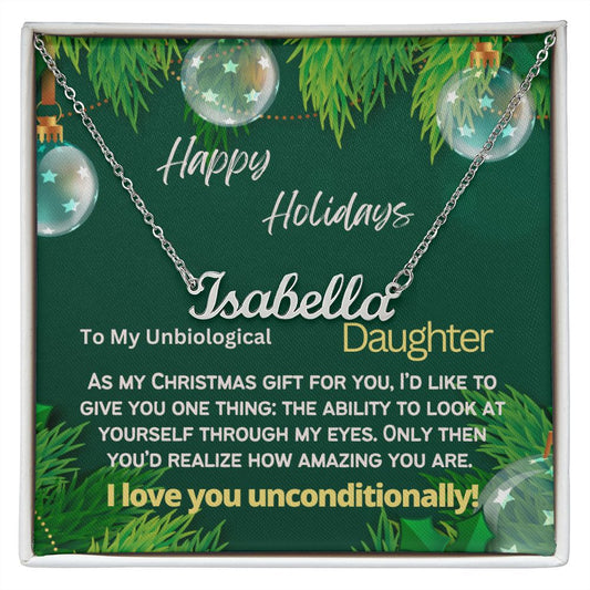 To My Unbiological Daughteer