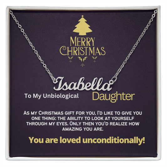 Merry Christmas to My Unbiological Daughter