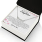 Custom Name Necklace Gift - To My Daughter - Never forget