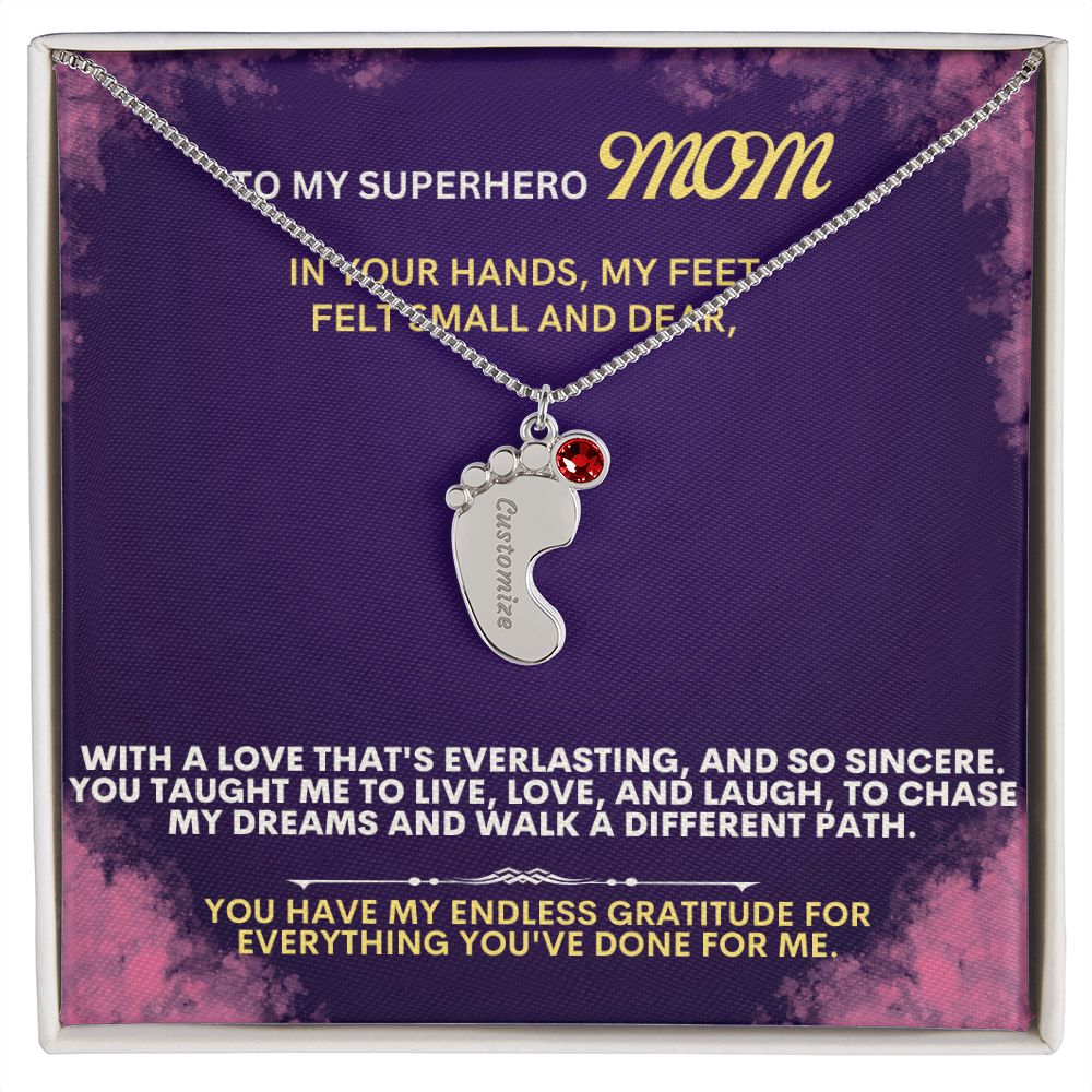 To my mommy, thank you.