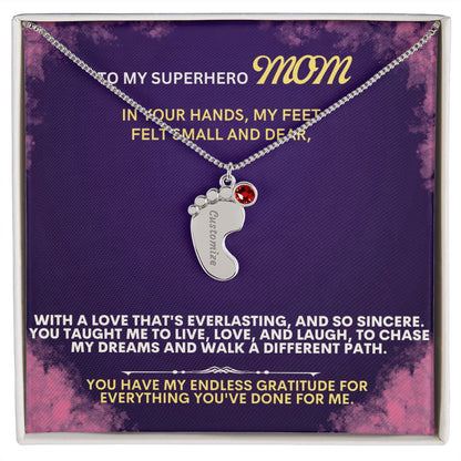 To my mommy, thank you.