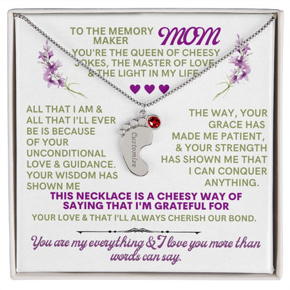 To my mom to thank her for everything.