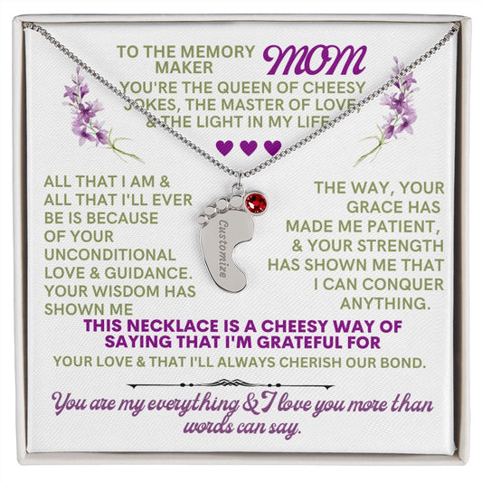 To my mom to thank her for everything.