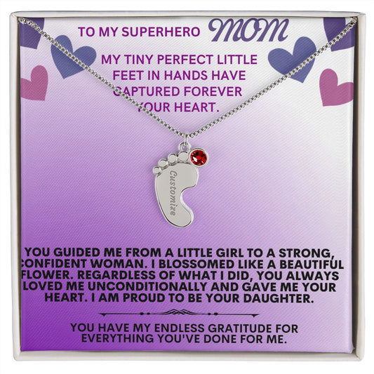 To my mommy, thank you.