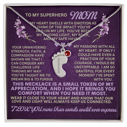 To my mom to thank her for everything.