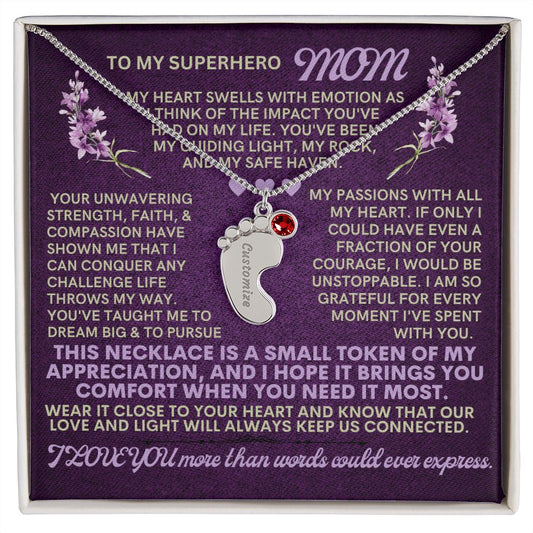 To my mom to thank her for everything.