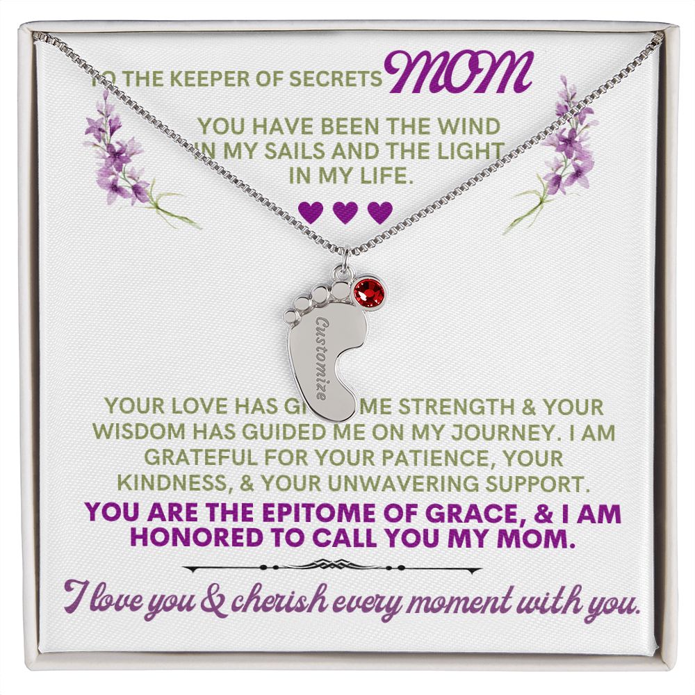 To my mom to thank her for everything.