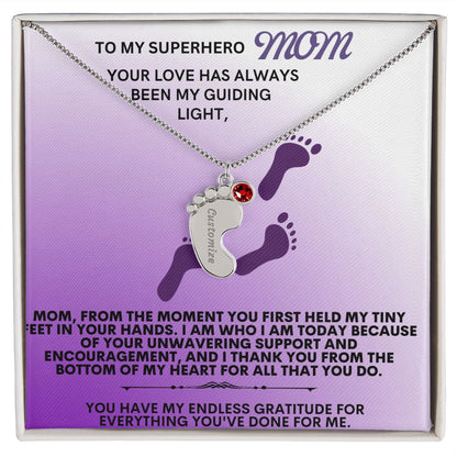 To my mommy, thank you.