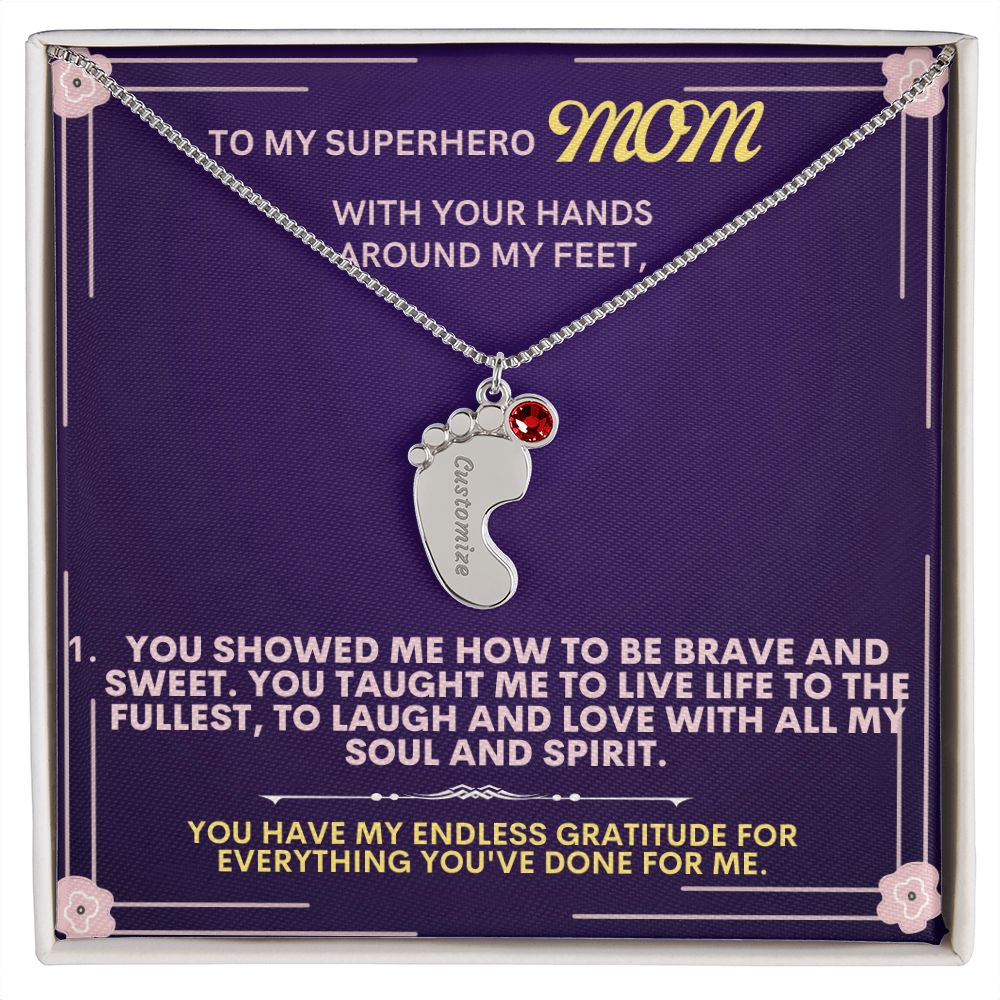 To my mommy, thank you.