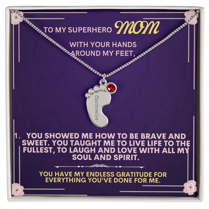 To my mommy, thank you.