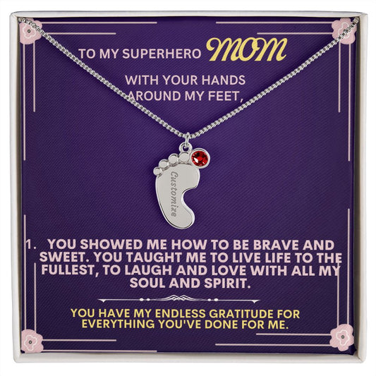 To my mommy, thank you.