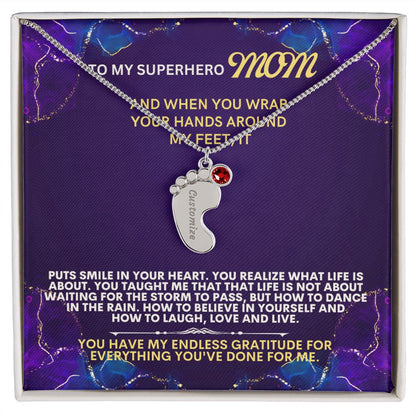 To my mommy, thank you.