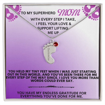 To my mommy, thank you.