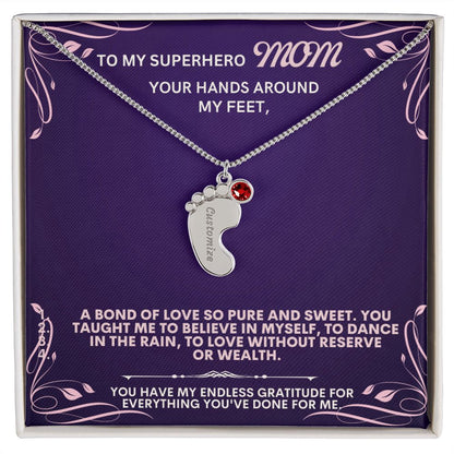 To my mommy, thank you.