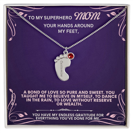 To my mommy, thank you.