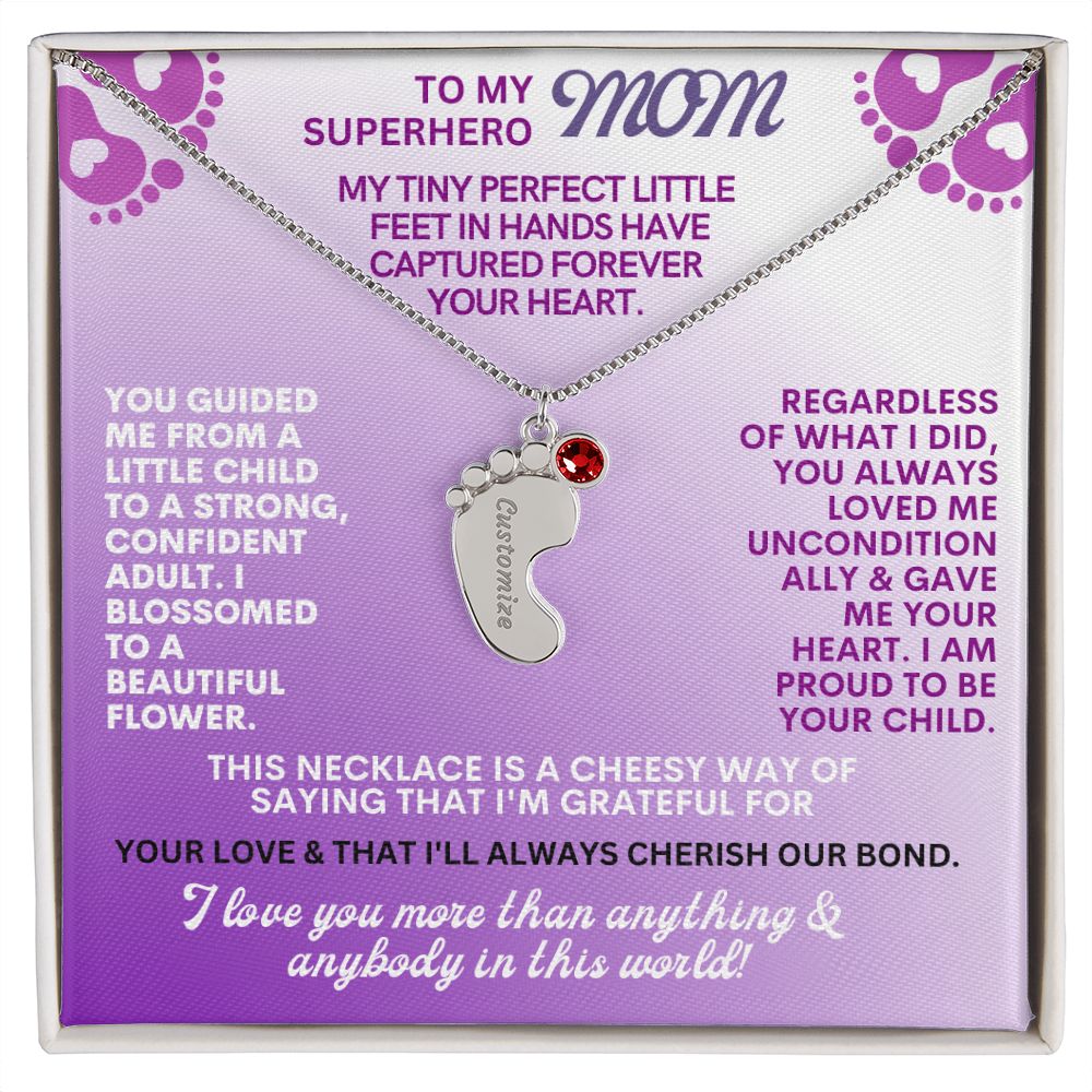 Mom, I love you more than anything &  anybody in this world!