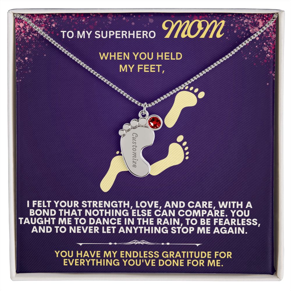 To my mommy, thank you.