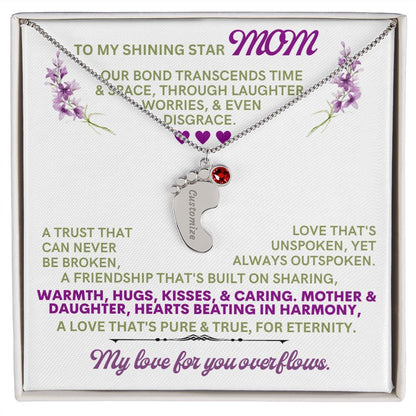 To my mom to thank her for everything.