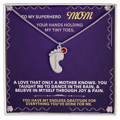 To my mommy, thank you.