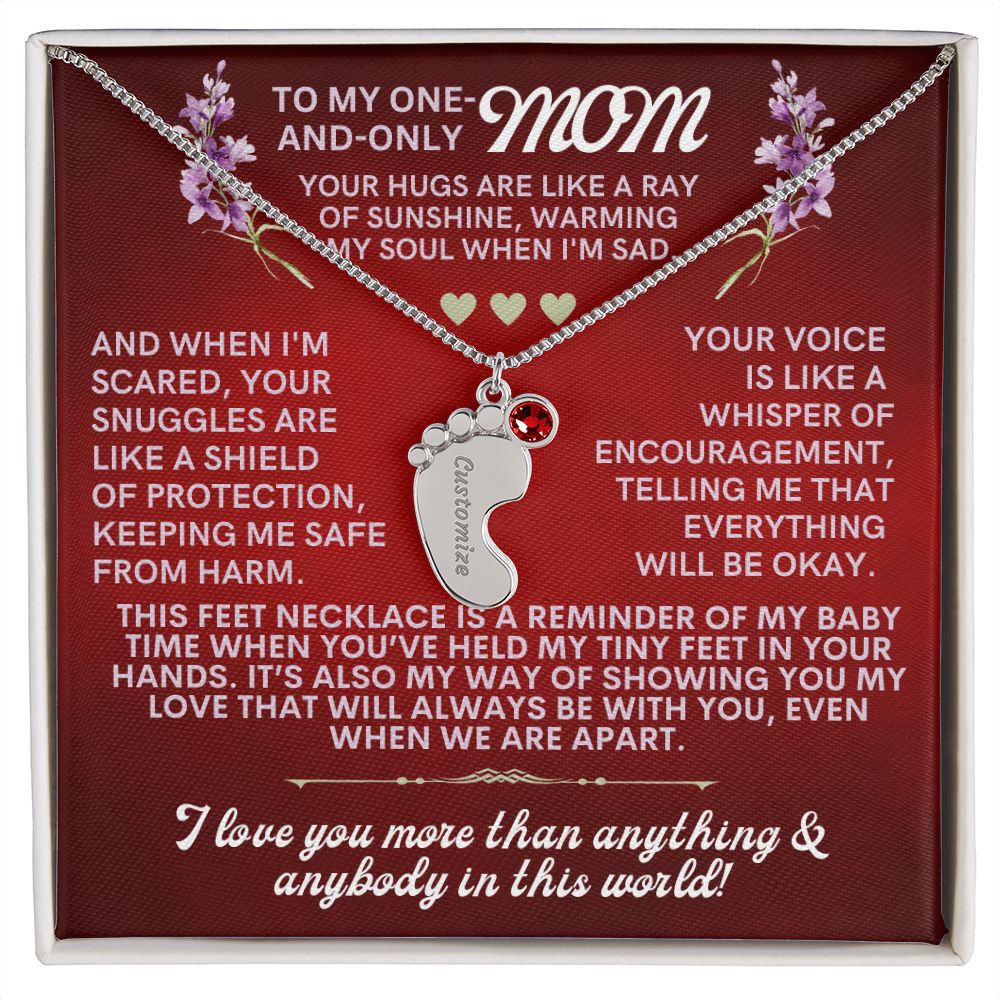 Mom, I love you more than anything &  anybody in this world!