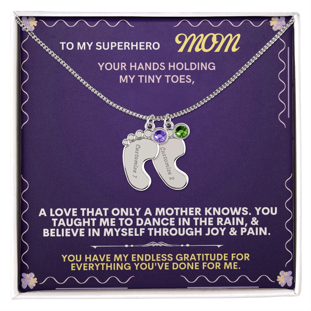 To my mommy, thank you.