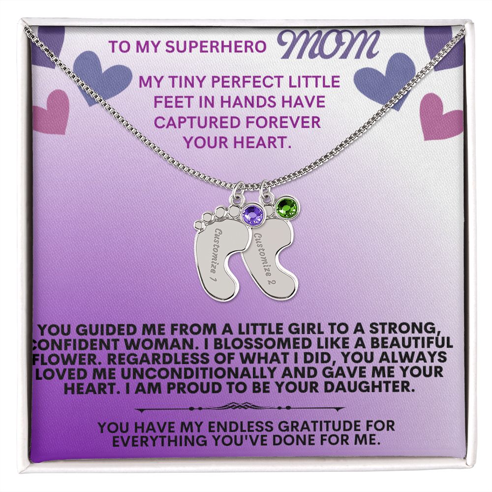 To my mommy, thank you.