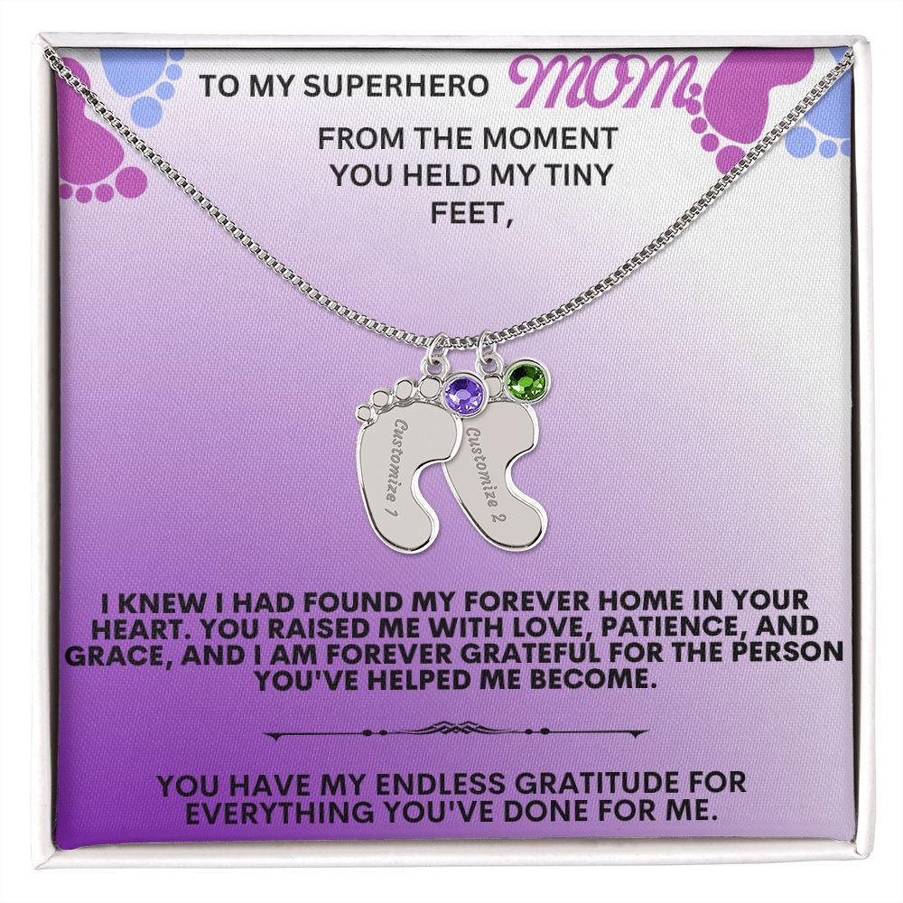 To my mommy, thank you.