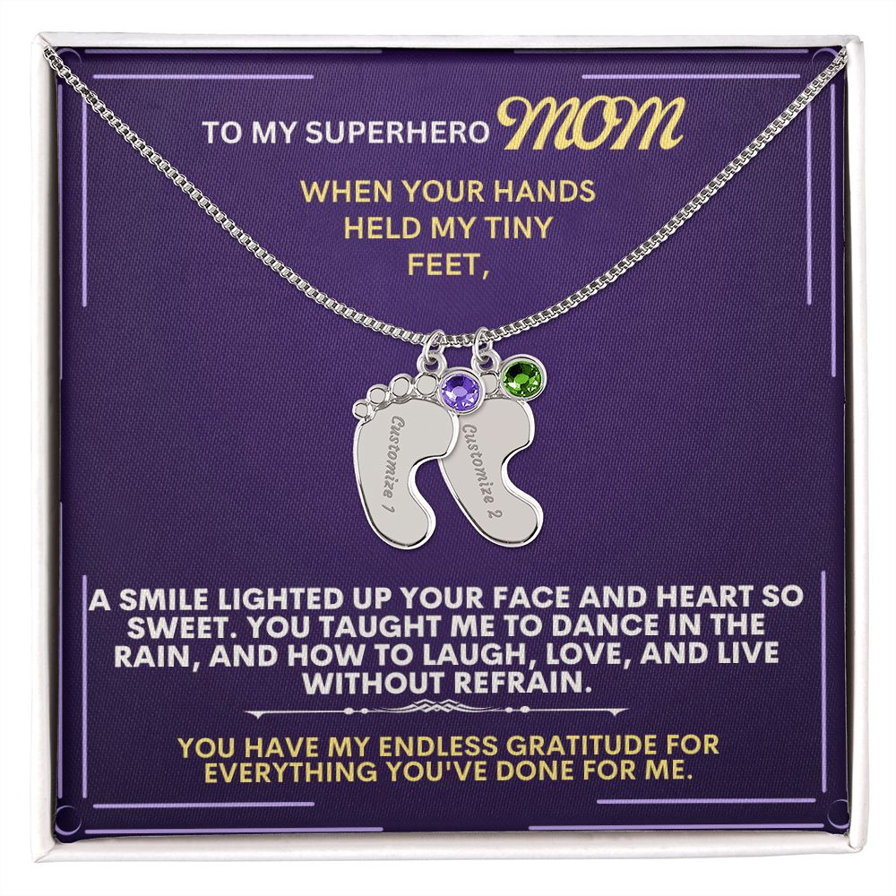 To my mommy, thank you.