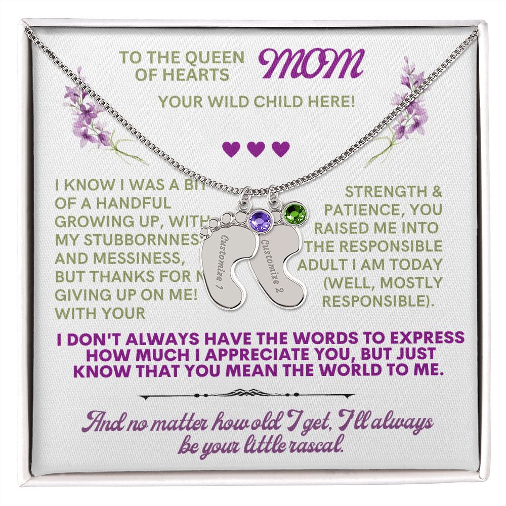 To my mom to thank her for everything.