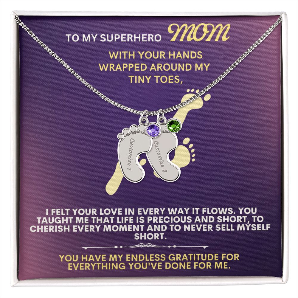 To my mom, thank you.