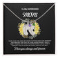 Necklace for Mom, Baby's Foot