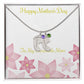 Engraved Baby Name Mother's Day Gift Necklace With Birthstone